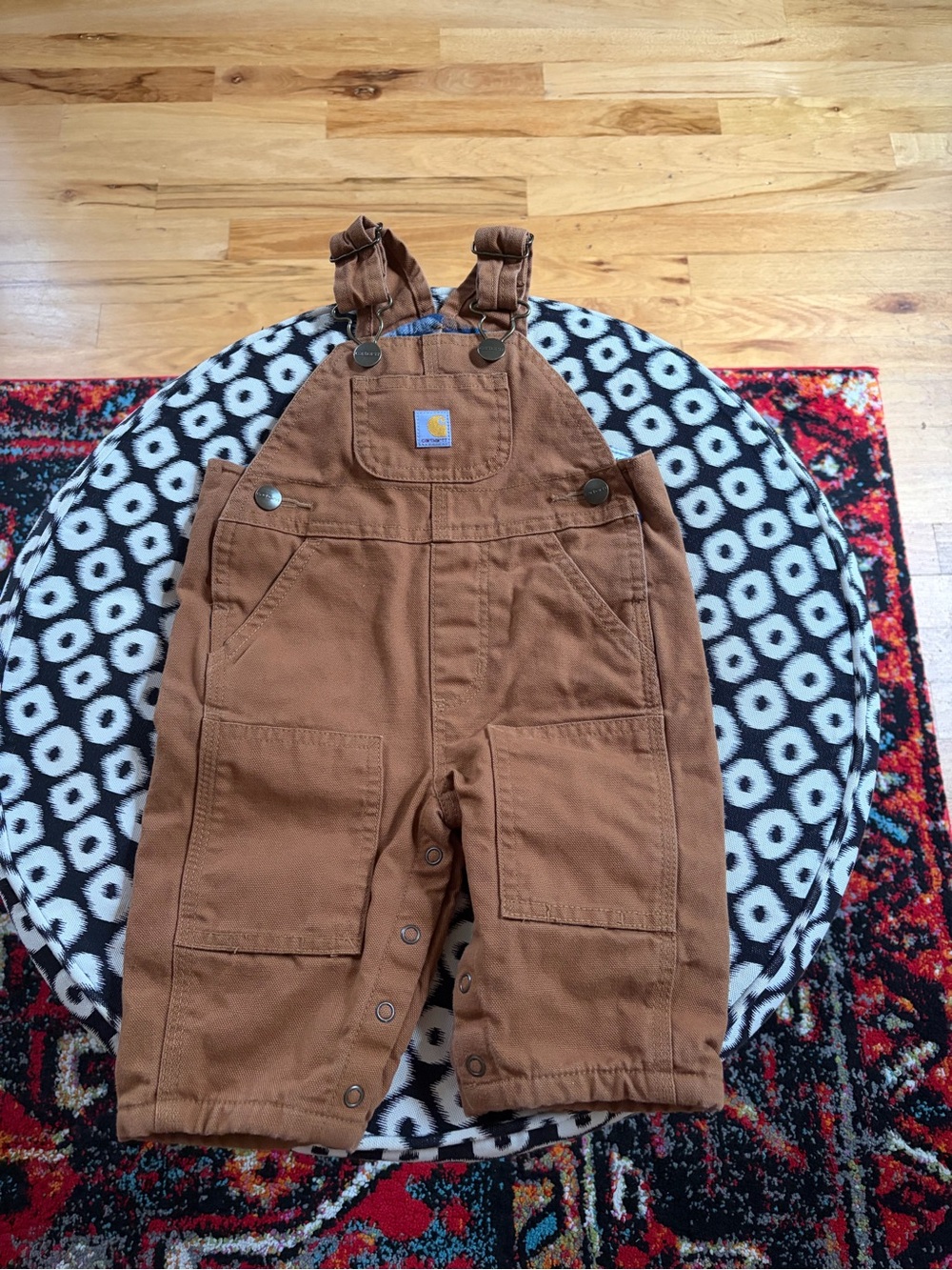 Carhartt Infant Rust Overalls - 3 months